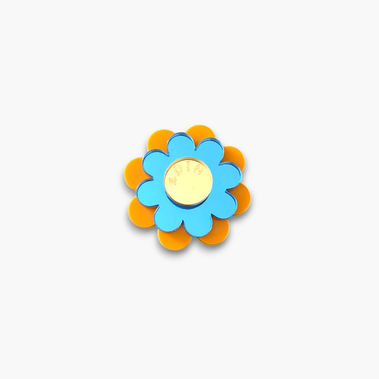 ADIN FLOR PERSONALIZABLE NARANJA